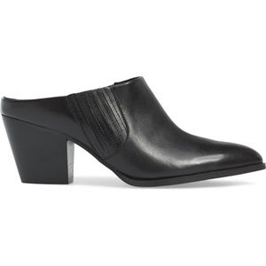 BLACK Leather Bella Vita Eden Mule